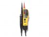 Tester for electrical installations, 12 LED, LCD, 6~690VAC, 400Hz