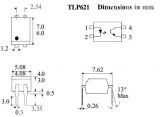 Оптрон TLP621, транзисторен изход, 1 канал, DIP4 - 2 - Викиват Оптрон TLP621, транзисторен изход, 1 канал, DIP4 - 2