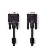 Cable VGA male to VGA male, 15pin, 10m