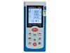 Distance meter, LCD, backlight, 0.05 ~ 60m, accurate amend: ± 2mm