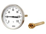 Thermometer, bimetallic, 0 ~ 60°C, length of the probe 40mm, 12282741, WIKA