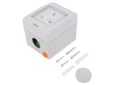 Power outlet, WIFI, smart, 13 A, 230 VAC, IP55 for outdoor installation