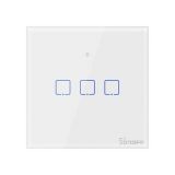 Wi-Fi Smart light switch, triple, 3x2A, 100~240VAC, white, T0UK3C, SONOFF