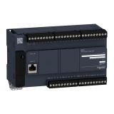 Controller, Programmable, TM221C40R, 100~240VAC, 24 Inputs, 16 Outputs, Schneider Electric