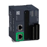 Controller, Programmable, TM221ME16R, 24VDC, 8 Inputs, 8 Outputs, Schneider Electric, Ethernet