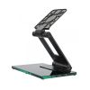 Touch monitor stand, 10.1~23", 4kg, adjustable, HSG-STAND-POS-BLACK03G
 - 1