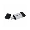 Flash memory drive KINGSTON, DT80/64GB, 64GB, USB 3.2 - 1