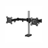 Monitor stand, double, 34", VESA 75x75/100x100, four-axis rotation
