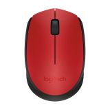 Wireless mouse LOGITECH, M1710-Red, red