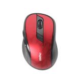 Wireless mouse RAPOO, bluetooth, M500-Silent, black/red