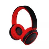 Headphones Maxell B52 - RED, stereo jack 3.5mm, microphone, red/black