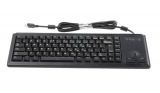 Клавиатура CHERRY, USB, вграден trackball, G84-4400LUBEU-2, черна