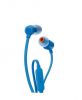 Слушалки (Тапи), T110-BLU, жак 3.5mm, микрофон, JBL, сини
 - 1