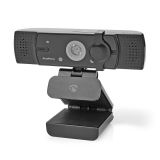 Web camera, WCAM120BK, NEDIS, USB, stereo microphone, 4K