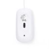 Ergonomic mouse with 3 buttons NEDIS, MSWD200WT, 1000dpi, color white - 2