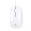 Ergonomic mouse with 3 buttons NEDIS, MSWD200WT, 1000dpi, color white - 1