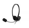 Headphones EW3567, 1.8m cable, 111 dB, jac 3.5mm, EWENT
 - 1