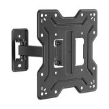 Стойка за телевизор Cabletech UCH0201-1, 23''~43", с двуосово завъртане