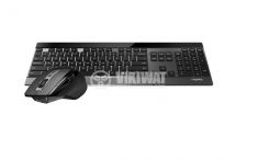 Rapoo Tastiera e mouse 9500M Black 18891