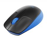Wireless mouse LOGITECH, M1190-Blue, blue/black