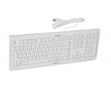 Клавиатура CHERRY, KC 1000, USB, JK-0800EU-0, бяла