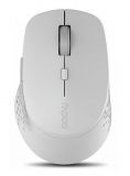 Wireless optical mouse, RAPOO, M300-Silent, wireless/bluetooth, grey