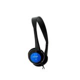Детски слушалки, MAXELL, AH-KIDS, 3.5 mm, 1.2 m, цвят син