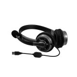 Headset with microphone MAXELL, ML-AH-HS-HMIC-USB, 1.8m, USB, black