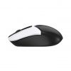 Wireless optical mouse, A4TECH black and white - 3