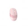 Wireless optical mouse, wireless/bluetooth, pink - 3
