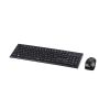Мишка и клавиатура, HAMA, 182664, USB, безжични, цвят черен - 1