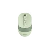 Wireless optical mouse, A4TECH, FB10C, wireless/bluetooth, green
