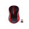 Wireless optical mouse, A4TECH, G3-280N-2, wireless, black and red - 1