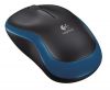 Wireless mouse LOGITECH, M185-BL, blue/black
 - 1