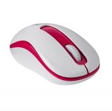 Wireless optical mouse, RAPOO, M10 PLUS, 3 button, white/red