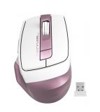 Безжична мишка,  6 бутона, FG30S-Pink Fstyler, A4TECH, розова