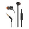 Headphones (plugs) JBL T110 3.5 mm jack 1.1 m cable black - 1