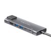 USB hub KM0391.2, Type C - HDMI 3.0/ 2xType C/ RJ45 - 1
