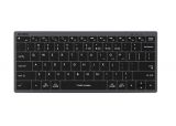 Wireless keyboard, FBX51C-GREY, wireless/bluetooth, A4TECH, black
