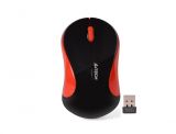 Wireless mouse, А4TECH, G3-270N-4, 3 button, black/red