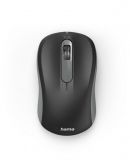 Безжична мишка AMW-200, USB, 3 бутона, черна/сива, HAMA