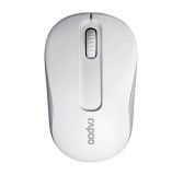 Wireless optical mouse, RAPOO, M10 PLUS, 3 button, white