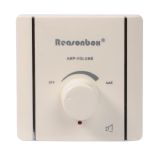 Volume control, VC-305, 3W, wall mount, white - 2 - Vikiwat Volume control, VC-305, 3W, wall mount, white - 2