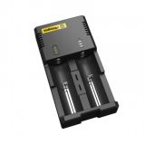 Battery charger for rechargeable batteries 2 x AA / AAA and 2 x C / D / CR123, Ni-MH, Li-Ion