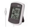 Термометър, измерване на вътрешна / външна температура, -40~60°С, със сонда, E0041 
 - 1