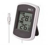 Термометър, измерване на вътрешна / външна температура, -40~60°С, със сонда, E0041 
