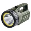 LED+COB flashlight, rechargeable, 240lm, 4000mAh, green, EMOS, P2308
 - 1