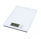 Kitchen scale, electronic, glass, 5 kg, color white, EV014, Emos 
