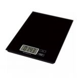Kitchen scale, electronic, glass, 5 kg, color black, EV014B, Emos 
