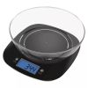 Kitchen scale, electronic, with a bowl, 5 kg, color black, EV014B, Emos 
 - 1